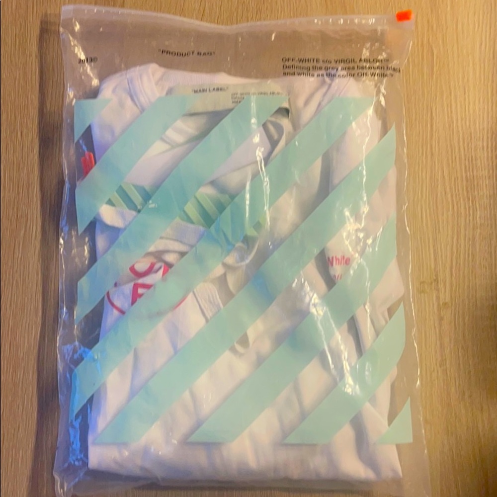 Off-White Blurred Lines Arrows T-Shirt Tee M